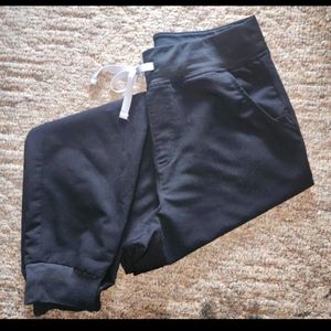 Black Medium Figs Scrub Pants